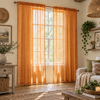 Rideaux de fenêtre Boho
