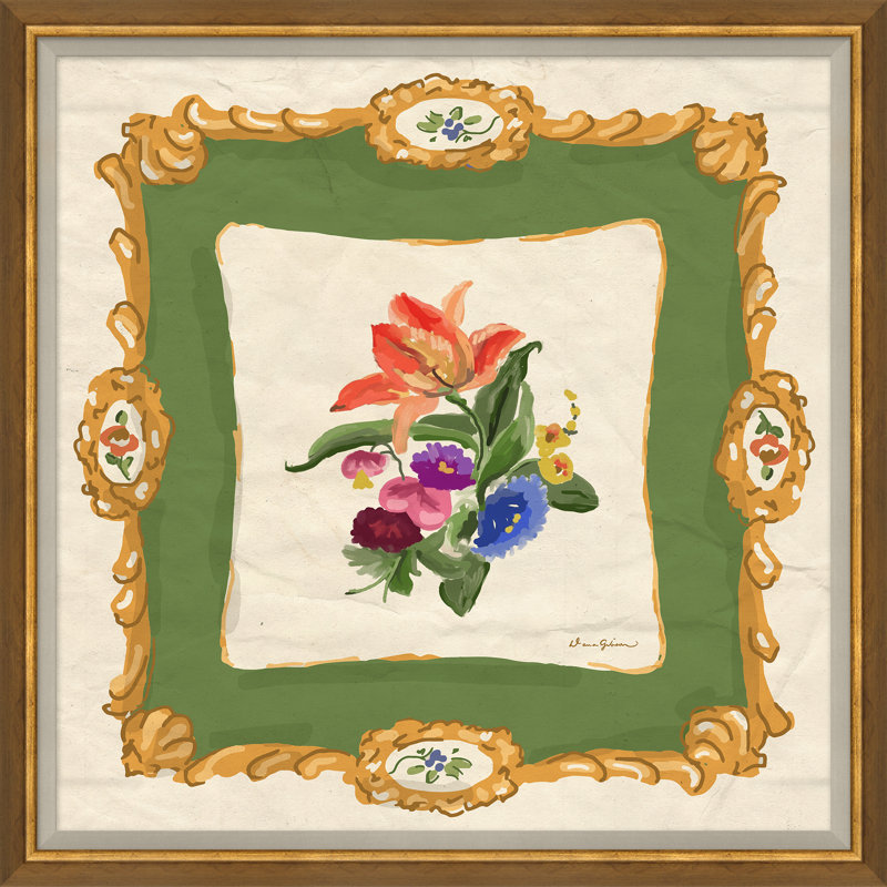 Auberge Green Giclee Print by Dana Gibson