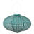 9'' Solar Powered Integrated LED Globe Lantern