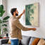 Misty Bamboo Grove Japandi - Wrapped Canvas-1835112037-1835112033