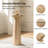 Oxner Modern Round End Table with Genuine Marble Top and Oak-807925556