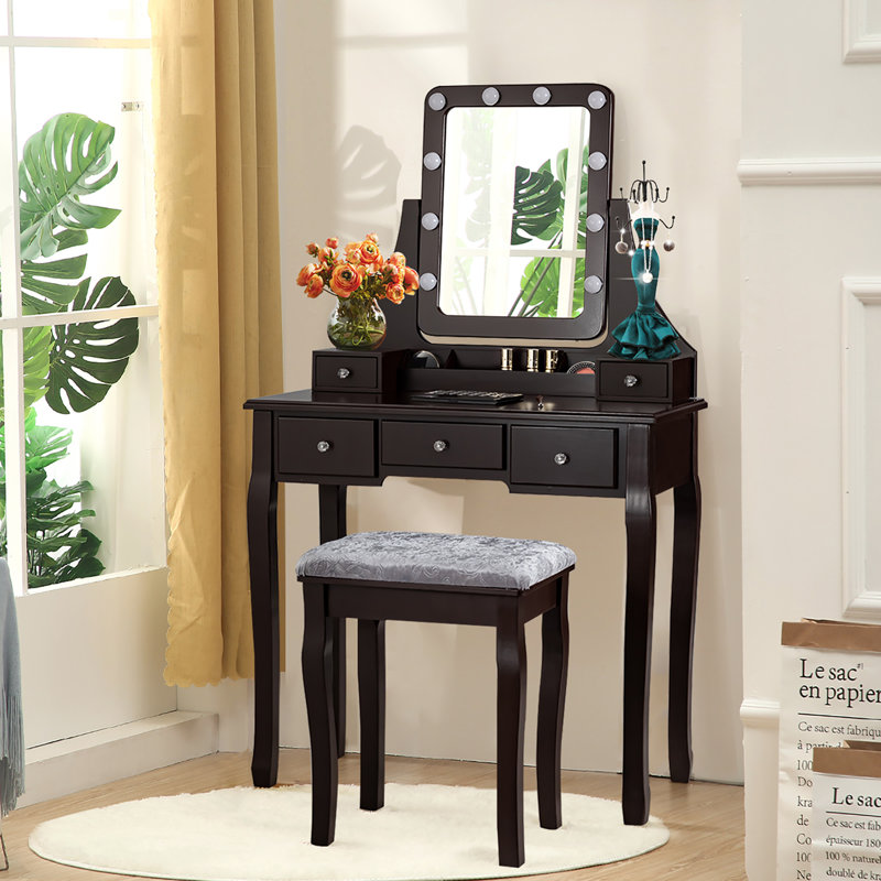 Aycock Vanity, Brown
