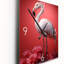 Horloge murale Monochome Flamingo Fading Glow-99631835