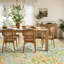 Tapis lavable à motif floral Kaldi-13670166-19868498