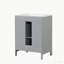 Ensemble de meuble-lavabo simple 24 po avec plateau en céramique Deiter-768005734