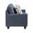 2Pc Set Sofa Loveseat Durable Chenille Fabric
