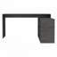 Bureau d'ordinateur en L Axis avec rangement ouvert et fermé - chêne Smokey-1118065426