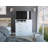 Sierra Dresser with Four Drawers, One Compartment and Open Shelf, Freestanding Bedroom Storage-2100828009