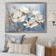 Élégant art mural blanc et bleu Magnolias Bloom VI - Magnolias-721538984-721538962