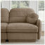 Canapé surdimensionné en L en chenille avec repose-pieds mobile, coussins ronds exquis et coussins de dossier matelassés pour un confort et un style ultimes-1883226425-1883226426-1883226430