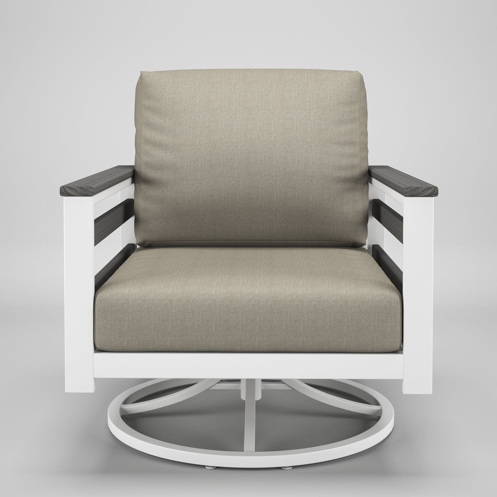 Townsend Sunbrella® Patio Lounge Chair, Spectrum Dove