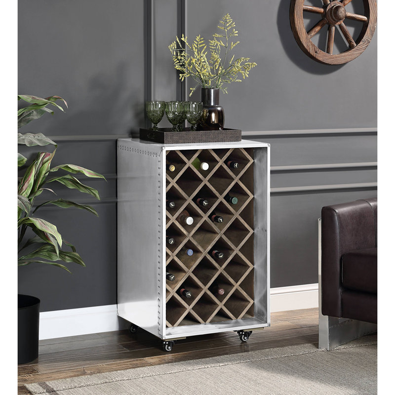 Armoire à vin en aluminium