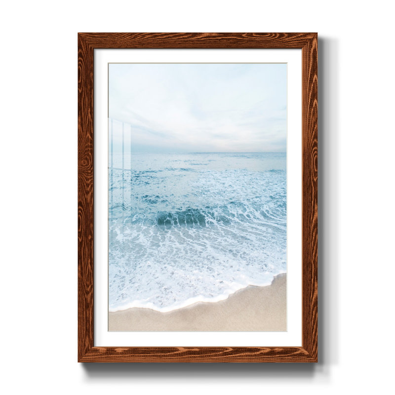 Neutral Skies - Reproduction de photo sur papier encadrée, H 37,5 po x l 27,5 po x P 1,5 po, Érable