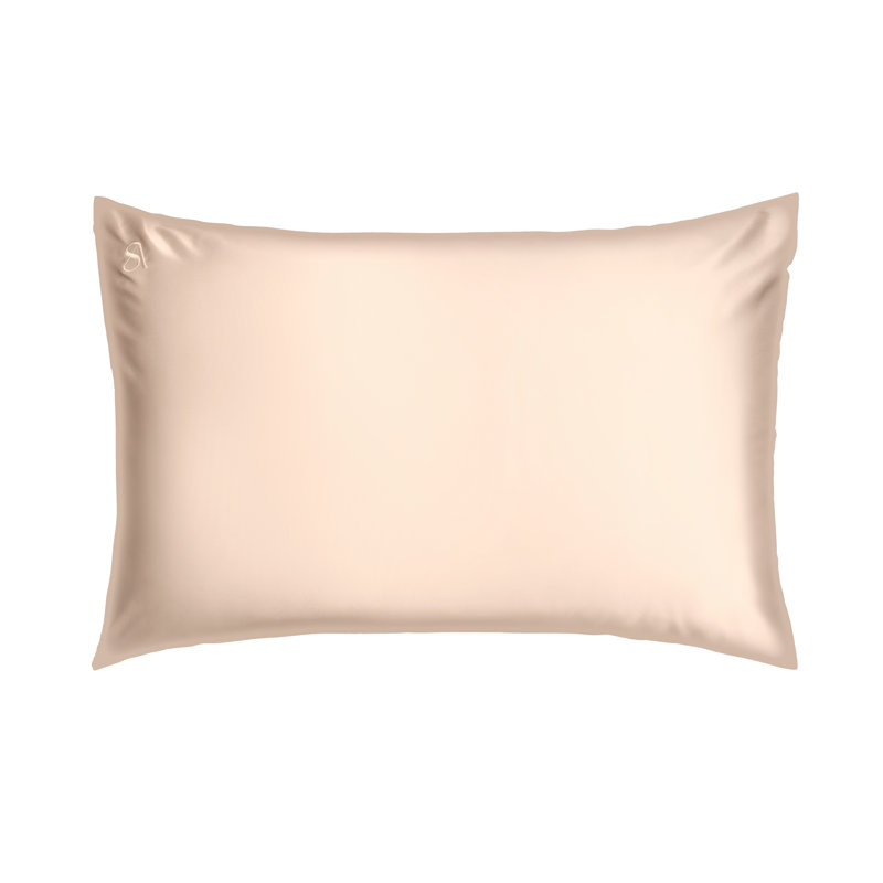 Canora Grey Silk Pillow Case, Caramel