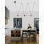 3 - Light Black LED Unique/Statement Pendant