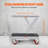 31'' H x 37'' W Utility Cart with Wheels-100887446