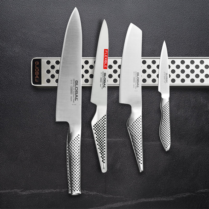 Global Knives Classic Magnetic 5 Piece Assorted Knife Set