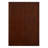 Walnut Curio Display Cabinet With Adjustable Glass Shelves And Mirrored Quality Corner Shelves, Lights In Walnut, Interior View-951555280