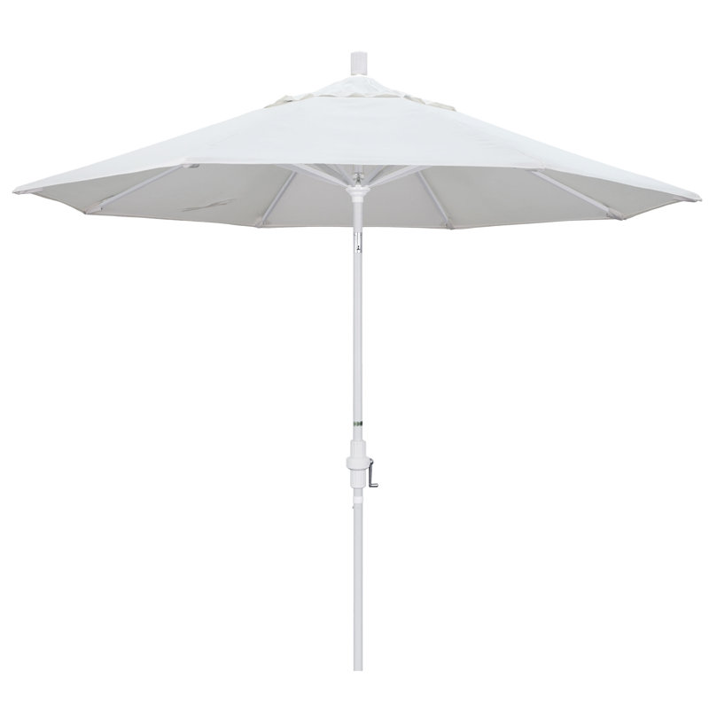 Parasol 9 'Market Sunbrella, Blanc - oléfine
