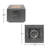 Outdoor Iron Square Propane Fire Pit