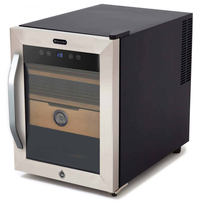 Whynter 1.2 Cu.ft. Cigar Cooler Humidor with Digital Control and Display