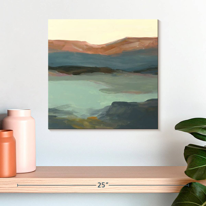 Rolling Bluffs, 16" H x 16" W