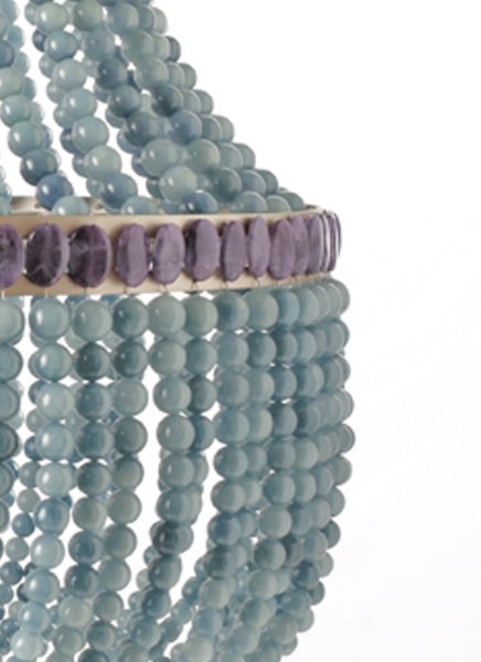 Blue Quartz Empire Chandelier