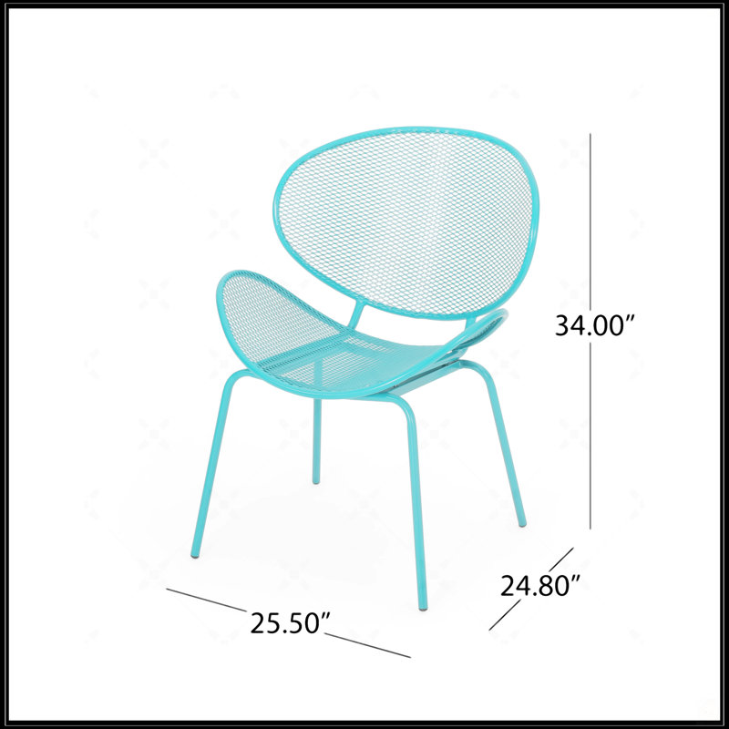 Fauteuil tout en courbes confortable pour des moments de détente, rehaussant l'expérience en plein air., Sarcelle