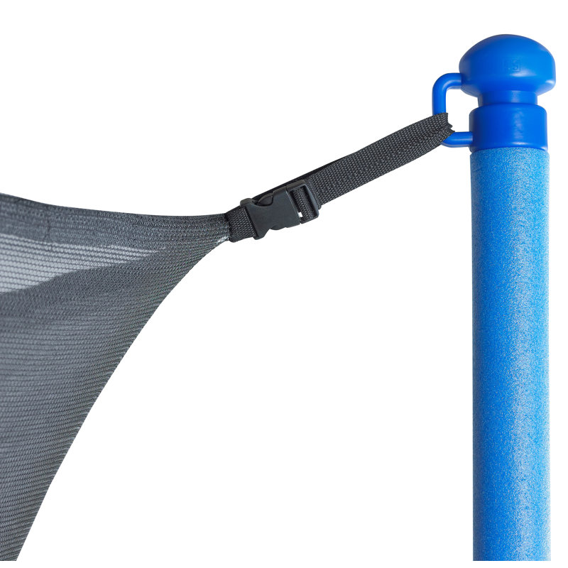 Machrus Upper Bounce Universal Trampoline Pole Cap Hook Fits 1" Diameter Pole, Set of 4, 5'' H x 1.5'' W x 120'' D