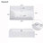 Micheals 21.6 inch Modern Floating Bathroom Vanity with Ceramic Basin,Right Side Storage-1301480840