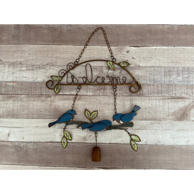 Plaque de jardin Endi Bluebird