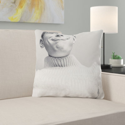 Man Throw Pillow