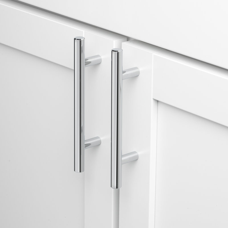 Roman Modern Bar Pull, 3", Polished Chrome