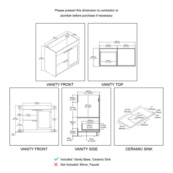 Dimensions du produit