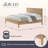 Arden Solid Wood Panel Bed - King, Light Driftwood-87732044-87732043