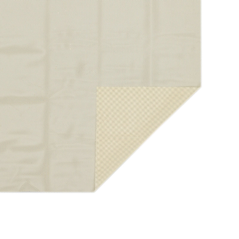 Ultra-Slim Non-Slip 8' x 10' White Rug Gripper Pad