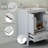 24" Bathroom Vanity Cabinet With Ceramic Sink-199505057