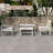 Brandenburg Acacia Wood 4-Piece Outdoor Conversation Set