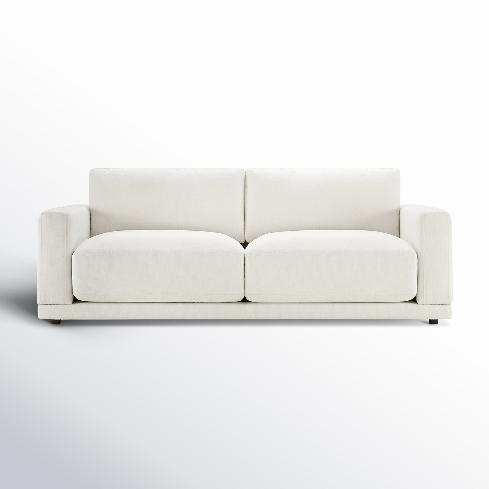 Blakes 91'' Upholstered Sofa, Flanigan Cotton