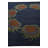 Square Navin Navy Blue Rug