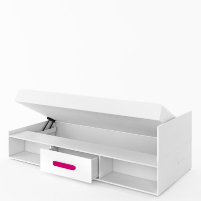 Ottoman Storage Bed with Mattress