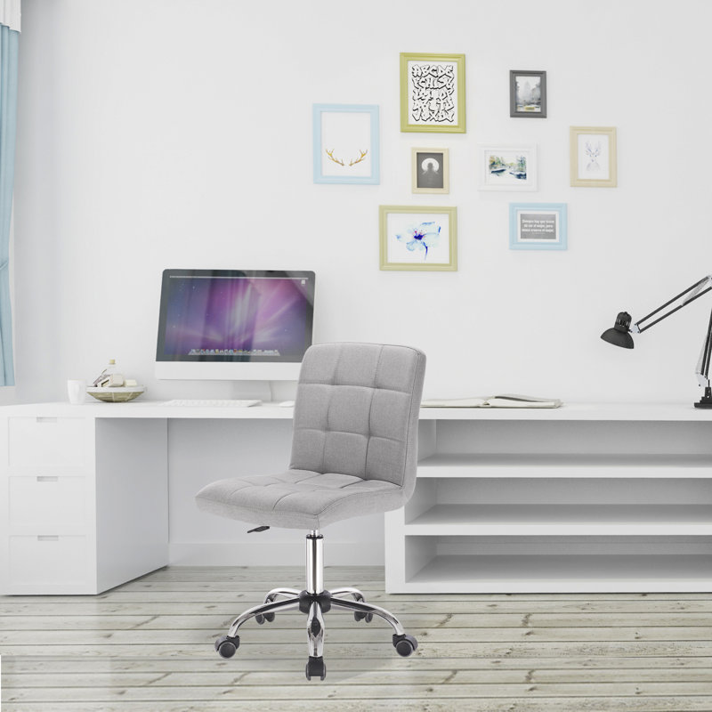Doykos Office Swivel Chair, Light Grey