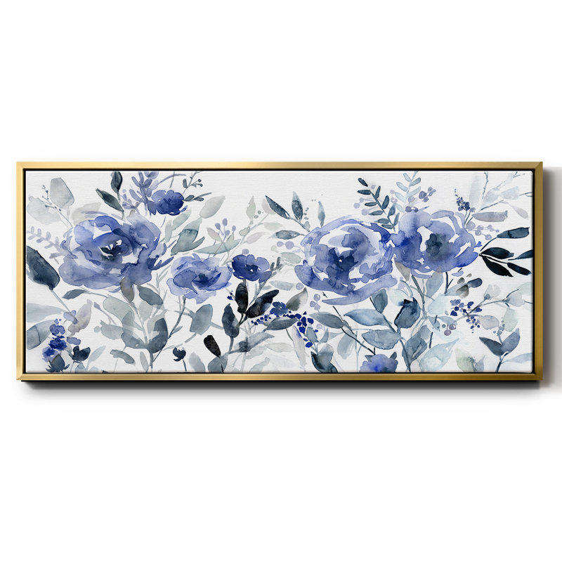 Painters Field of Flowers - Toile encadrée, H 8 po x l 20 po