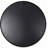 Black Metal Round Bathroom Mirror-1493337584