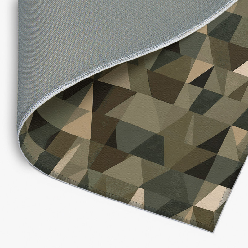 Tapis d'intérieur et d'extérieur à rayures Field, Rectangle 4pi x 6 pi