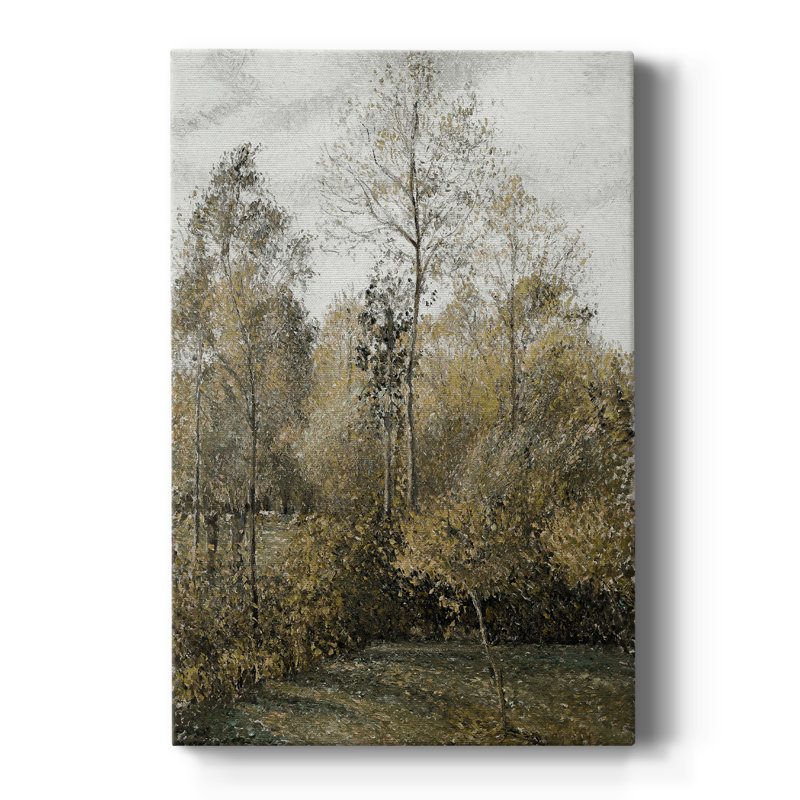 Paysage rétro CCXL - galerie Cavas sur mesure, H 18 po x l 12 po