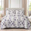 Ensemble de housse de couette 3 pièces en rayonne de bambou imprimé Marina Marina-37405701