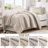 Elegant Twin/twin Xl Bedding Sets, Woven Polyester, Modern Neutral Style