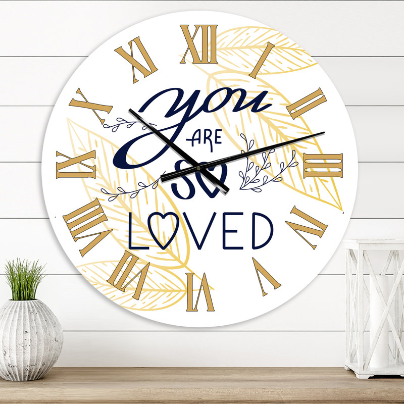 Horloge murale You Are so Love, Petit