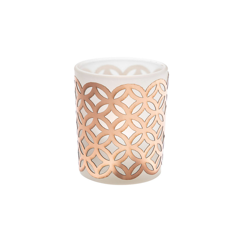 Accessoires de bougie de table, H 2,4 po x l 7,1 po x P 1 po, Or